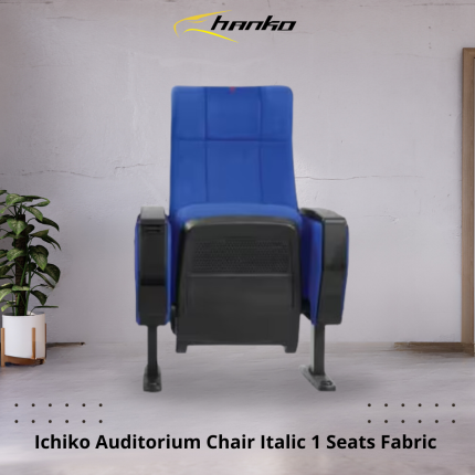 Ichiko Auditorium Chair Italic 1 Seats Fabric
