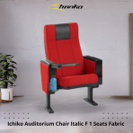 Ichiko Auditorium Chair Italic F 1 Seats Fabric