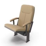 Kursi Auditorium Bioskop Berlengan Coklat Jakarta