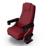 Kursi Auditorium Bioskop I Merah Jakarta