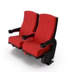 Kursi Auditorium Bioskop II Merah Jakarta