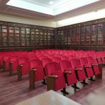 pemasangan-kursi-auditorium-red-velvet-fuku-di-bandung-barat